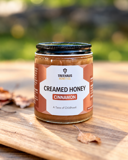 16oz Raw, Local Honey | Treehaus Honey Co., Lakeville MN