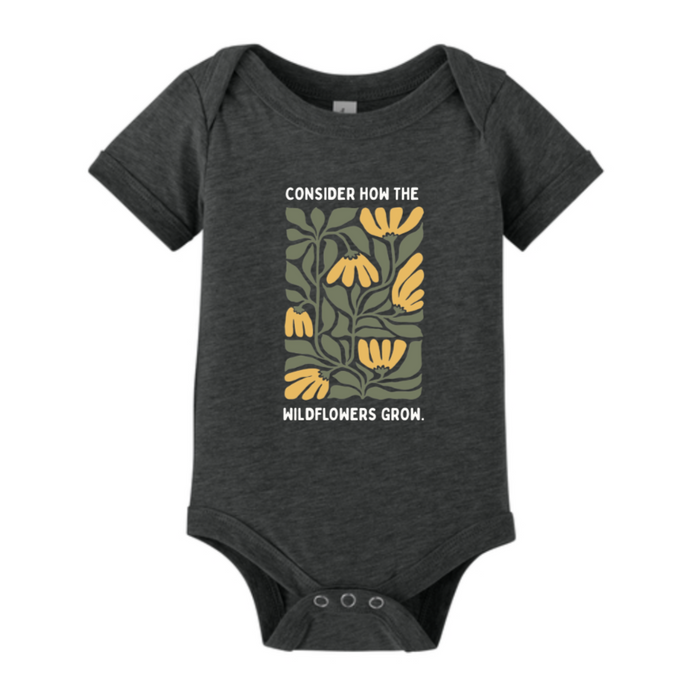 Consider The Wildflowers – Onesie